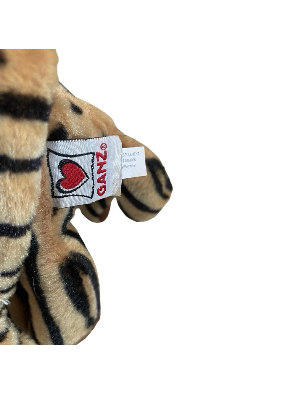 Ganz Webkinz Bengal Tiger HM166 Plush Stuffed Animal Toy Sealed Pre Loved